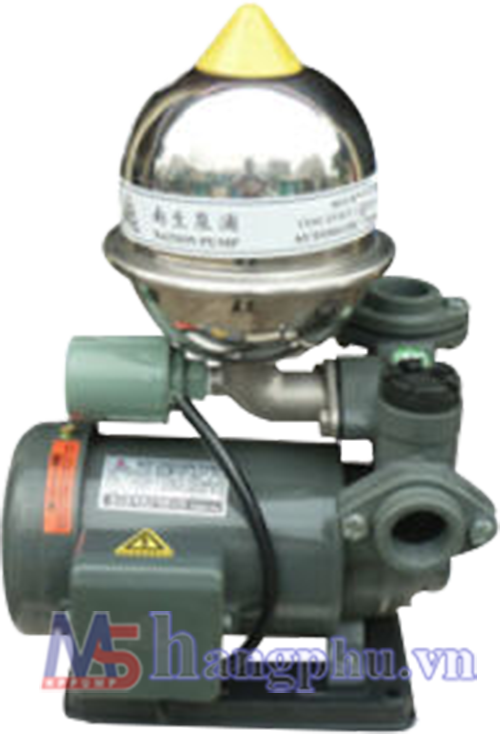 Máy bơm bánh răng tăng áp đầu gang bầu Inox HCB225-1.37