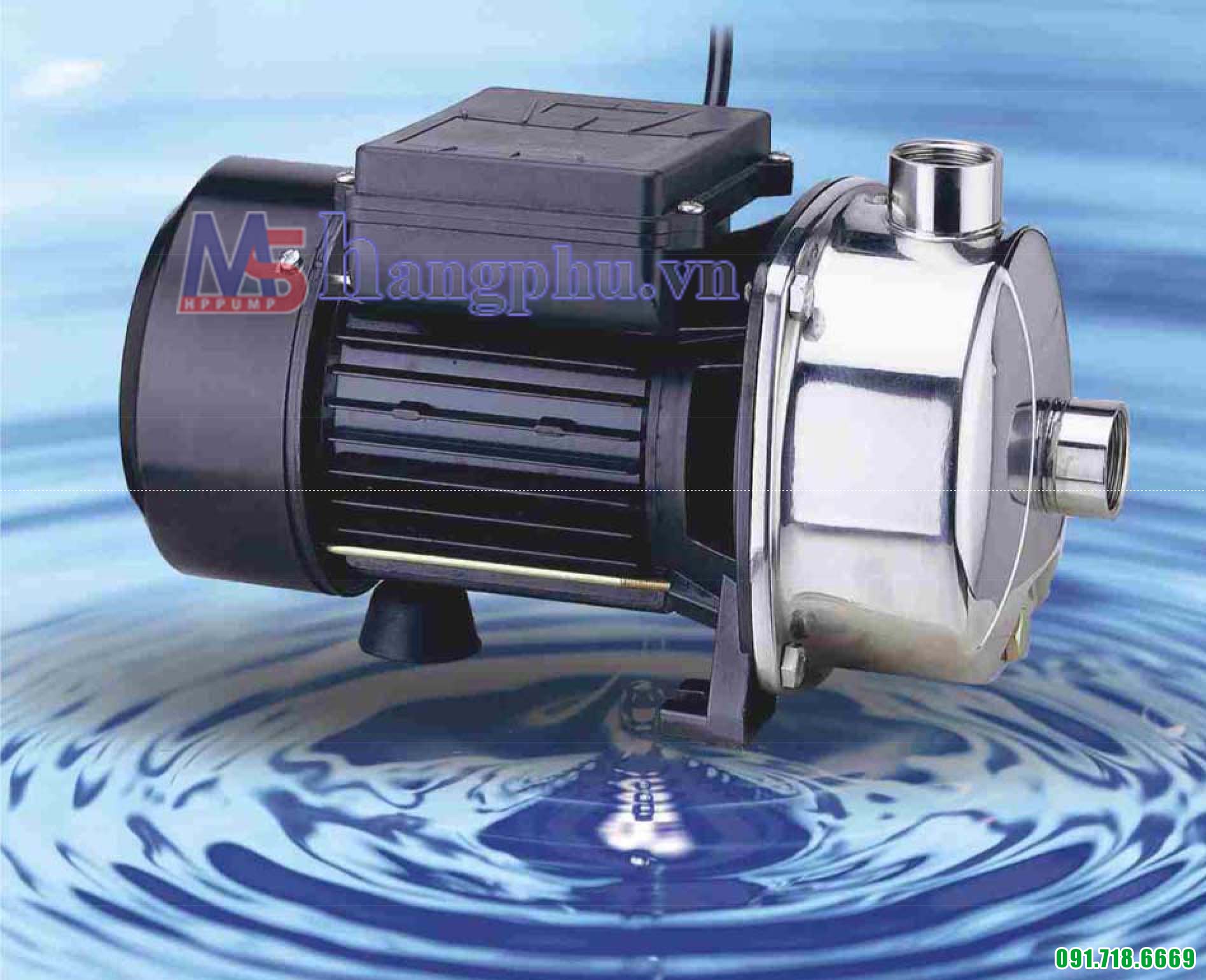 Máy bơm dân dụng trục ngang đầu INOX APP SW-60 0.4KW Máy bơm dân dụng trục ngang đầu INOX APP SW-60 0.4KW