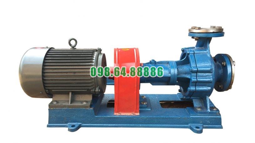 Bơm tuần hoàn dầu nóng RY40-25-160 cột áp 28 m, motor 2.2 kW, lưu lượng 10 m3/h, tốc độ 2.900 vòng/phút